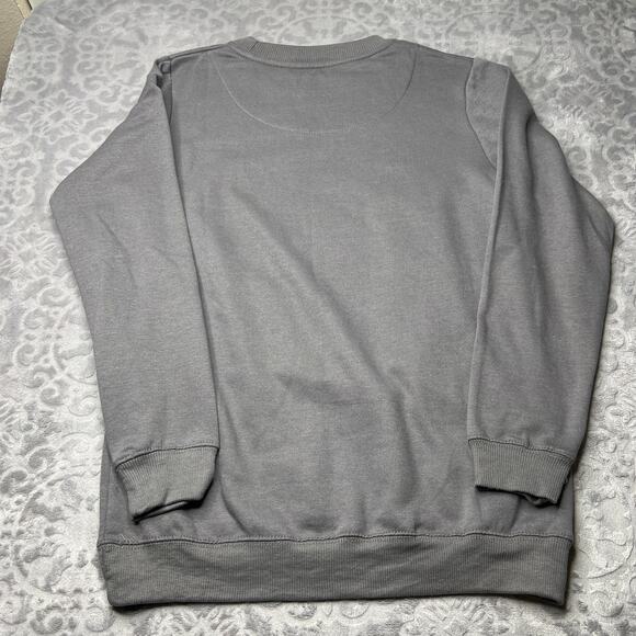 Rolling Stones Red Floral Gray Sweatshirt Small - Picture 4 of 6